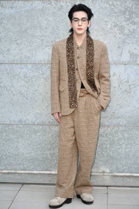 Milan, Milan Women s Fashion Week Fall Winter 2026 27 - Women s Fashion, Fall Winter 2026 27 - Emporio Armani fashion show - arrivals in the photo: Joseph Zeng  Copyright: xSimonaxChiocciax xipa-agency.netx xFotosickix IPA_Agency_IPA72067102