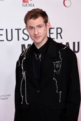 Dominik Hartz beim 17. Deutschen Musikautor*innenpreis der GEMA 2026 im Hotel The Ritz-Carlton. Berlin, 26.02.2026