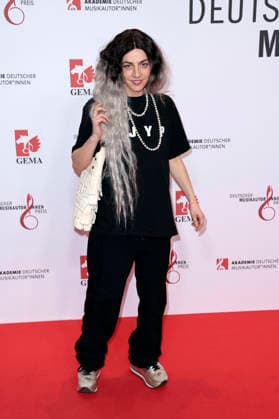 Haiyti beim 17. Deutschen Musikautor*innenpreis der GEMA 2026 im Hotel The Ritz-Carlton. Berlin, 26.02.2026