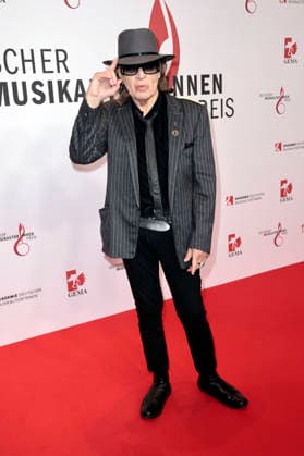 Udo Lindenberg beim 17. Deutschen Musikautor*innenpreis der GEMA 2026 im Hotel The Ritz-Carlton. Berlin, 26.02.2026