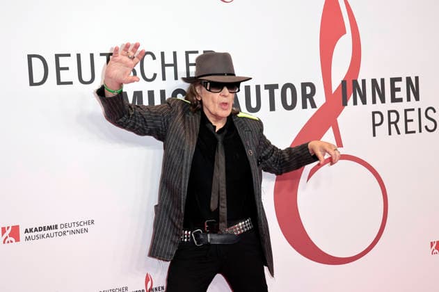 Udo Lindenberg beim 17. Deutschen Musikautor*innenpreis der GEMA 2026 im Hotel The Ritz-Carlton. Berlin, 26.02.2026