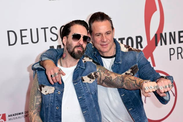 Alec Völkel und Sascha Vollmer von The BossHoss beim 17. Deutschen Musikautor*innenpreis der GEMA 2026 im Hotel The Ritz-Carlton. Berlin, 26.02.2026