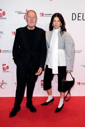 Dieter Gorny und Balbina beim 17. Deutschen Musikautor*innenpreis der GEMA 2026 im Hotel The Ritz-Carlton. Berlin, 26.02.2026