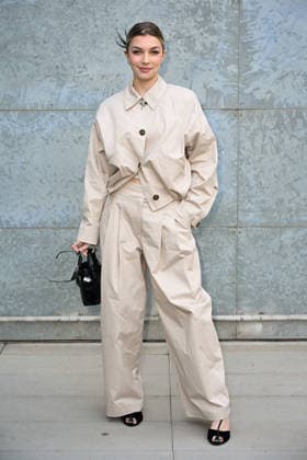 Milan, Milan Women s Fashion Week Fall Winter 2026 27 - Women s Fashion, Fall Winter 2026 27 - Emporio Armani fashion show - arrivals in the photo: Valentina Turchetto  Copyright: xSimonaxChiocciax xipa-agency.netx xFotosickix IPA_Agency_IPA72066904