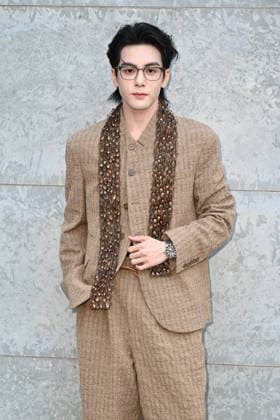 Milan, Milan Women s Fashion Week Fall Winter 2026 27 - Women s Fashion, Fall Winter 2026 27 - Emporio Armani fashion show - arrivals in the photo: Joseph Zeng  Copyright: xSimonaxChiocciax xipa-agency.netx xFotosickix IPA_Agency_IPA72066939