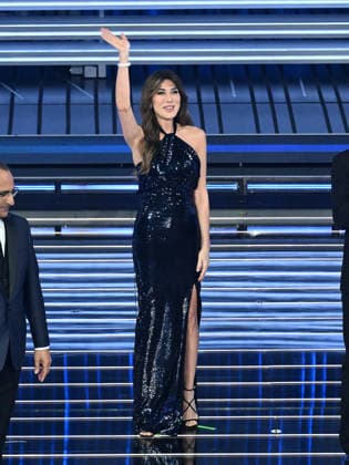 Sanremo, 76th Italian Song Festival - third evening. In the photo: Virginia Raffaele  Copyright: xAlbertoxTerenghix xPoolxSanremox02x xipa-agency.netx xPoolxSanremox02x IPA_Agency_IPA72069269