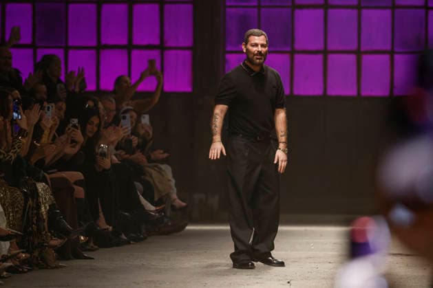 Roberto Cavalli - Runway - Milan Fashion Week - Womenswear Fall Winter 2026 2027 MILAN, ITALY - FEBRUARY 26: Fausto Puglisi walks the runway of Roberto Cavalli show during the Milan Fashion Week - Womenswear Fall Winter 2026 2027 on February 26, 2026 in Milan, Italy. Photo by Marco Piovanotto Abacapress.com  Copyright: xPiovanottoxMarco ABACAx