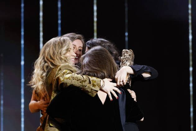51st Cesar Ceremony Margaux Fournier with the Best Documentary Short Film Cesar Award for Movie Au Bain Des Dames during the 51st Cesar Film Awards held at l Olympia on February 26, 2026, in Paris, France. Photo by Nasser Berzane ABACAPRESS.COM Paris France  Copyright: xBerzanexNasser ABACAx