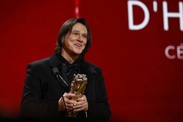 51st Cesar Ceremony Jim Carrey with the Honorary Cesar Award during 51st Cesar Film Awards held at l Olympia on February 26, 2026, in Paris, France. Photo by Nasser Berzane ABACAPRESS.COM Paris France  Copyright: xBerzanexNasser ABACAx