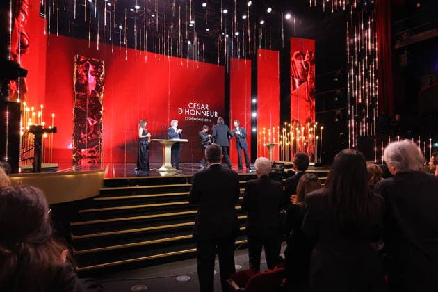 51st Cesar Ceremony Jim Carrey with the Honorary Cesar Award during the 51st Cesar Film Awards held at l Olympia on February 26, 2026, in Paris, France. Photo by Nasser Berzane ABACAPRESS.COM Paris France  Copyright: xBerzanexNasser ABACAx
