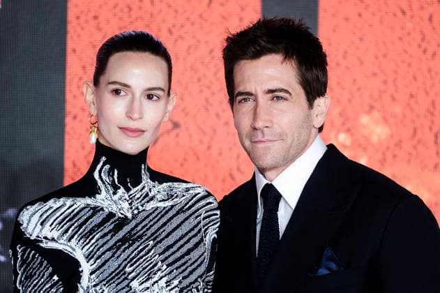 Jeanne Cadieu und Jake Gyllenhaal bei der Weltpremiere des Kinofilms The Bride! - Es lebe die Braut im Cineworld Leicester Square. London, 26.02.2026