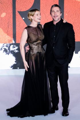 Jessie Buckley und Christian Bale bei der Weltpremiere des Kinofilms The Bride! - Es lebe die Braut im Cineworld Leicester Square. London, 26.02.2026