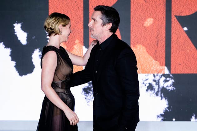 Jessie Buckley und Christian Bale bei der Weltpremiere des Kinofilms The Bride! - Es lebe die Braut im Cineworld Leicester Square. London, 26.02.2026