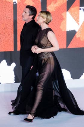 Jessie Buckley und Christian Bale bei der Weltpremiere des Kinofilms The Bride! - Es lebe die Braut im Cineworld Leicester Square. London, 26.02.2026