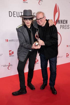 Udo Lindenberg und Joachim Krol beim 17. Deutschen Musikautor*innenpreis der GEMA 2026 im Hotel The Ritz-Carlton. Berlin, 26.02.2026