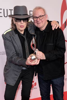 Udo Lindenberg und Joachim Krol beim 17. Deutschen Musikautor*innenpreis der GEMA 2026 im Hotel The Ritz-Carlton. Berlin, 26.02.2026