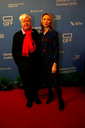 Midwinter Break screening, Glasgow Film Festival Bernard MacLaverty and Polly Findlay arrive for the screening of Midwinter Break, Glasgow Film Festival, Glasgow, UK, 26 February 2026., Credit:William Kemmett Avalon UK, Glasgow, Rose Street  Copyright: xWilliamxKemmettx xAvalonx 1078547211