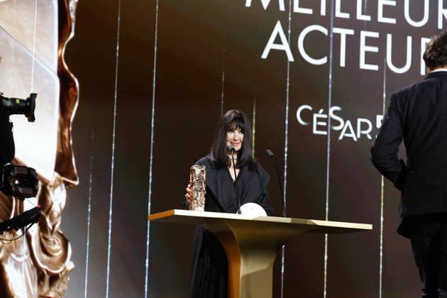 51st Cesar Ceremony Monica Bellucci during the 51st Cesar Film Awards held at l Olympia on February 26, 2026, in Paris, France. Photo by Nasser Berzane ABACAPRESS.COM Paris France  Copyright: xBerzanexNasser ABACAx