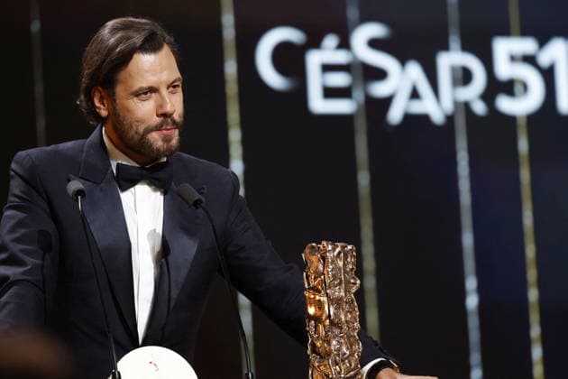 51st Cesar Ceremony Laurent Lafitte with the Best Actor Cesar Award for Movie La Plus Riche Du Monde during the 51st Cesar Film Awards held at l Olympia on February 26, 2026, in Paris, France. Photo by Nasser Berzane ABACAPRESS.COM Paris France  Copyright: xBerzanexNasser ABACAx