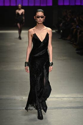 Milan, Milan Women s Fashion Week Fall Winter 2026 27 - Women s Fashion, Fall Winter 2026 27 - Roberto Cavalli fashion show - catwalk in the photo: model  Copyright: xSimonaxChiocciax xipa-agency.netx xFotosickix IPA_Agency_IPA72074165