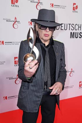 Udo Lindenberg beim 17. DEUTSCHEN MUSIKAUTOR*INNENPREIS im The Ritz-Carlton in Berlin am 26.02.2026