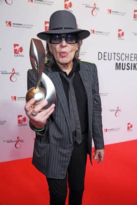 Udo Lindenberg beim 17. DEUTSCHEN MUSIKAUTOR*INNENPREIS im The Ritz-Carlton in Berlin am 26.02.2026