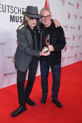 Udo Lindenberg, Joachim Krol beim 17. DEUTSCHEN MUSIKAUTOR*INNENPREIS im The Ritz-Carlton in Berlin am 26.02.2026