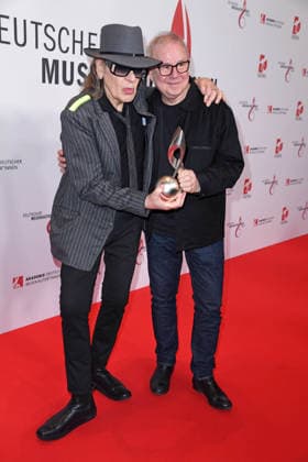 Udo Lindenberg, Joachim Krol beim 17. DEUTSCHEN MUSIKAUTOR*INNENPREIS im The Ritz-Carlton in Berlin am 26.02.2026