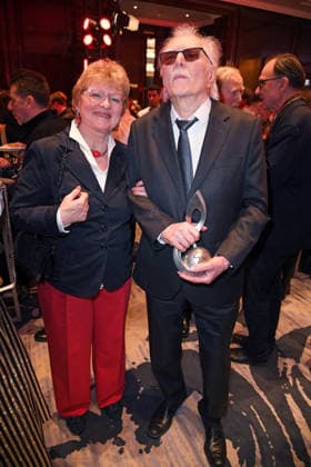 York Höller mit Ehefrau Maria Brückner beim 17. DEUTSCHEN MUSIKAUTOR*INNENPREIS im The Ritz-Carlton in Berlin am 26.02.2026