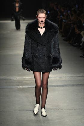 Milan, Milan Women s Fashion Week Fall Winter 2026 27 - Women s Fashion, Fall Winter 2026 27 - Roberto Cavalli fashion show - catwalk in the photo: model  Copyright: xSimonaxChiocciax xipa-agency.netx xFotosickix IPA_Agency_IPA72074064