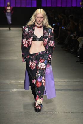 Milan, Milan Women s Fashion Week Fall Winter 2026 27 - Women s Fashion, Fall Winter 2026 27 - Roberto Cavalli fashion show - catwalk in the photo: model  Copyright: xSimonaxChiocciax xipa-agency.netx xFotosickix IPA_Agency_IPA72074267