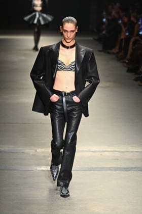 Milan, Milan Women s Fashion Week Fall Winter 2026 27 - Women s Fashion, Fall Winter 2026 27 - Roberto Cavalli fashion show - catwalk in the photo: model  Copyright: xSimonaxChiocciax xipa-agency.netx xFotosickix IPA_Agency_IPA72073998