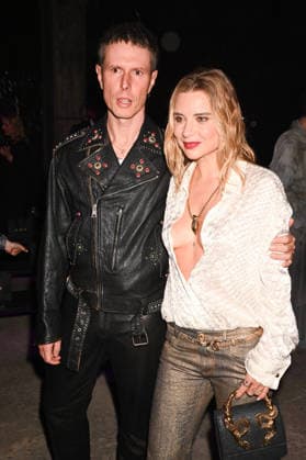 Milan, Milan Women s Fashion Week Fall Winter 2026 27 - Women s Fashion, Fall Winter 2026 27 - Roberto Cavalli fashion show - front row in the photo: Davide Simonetta, Veronica Ferraro  Copyright: xBluxfotox xipa-agency.netx xFotosickix IPA_Agency_IPA72077046