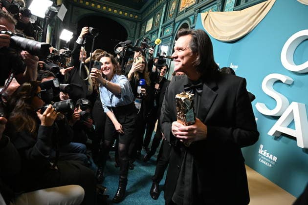 51eme Cérémonie des Cesar Backstage 51st CESAR awards ceremony Backstage 453478 2026 02 26 Carrey, Jim  Copyright: xSergexArnalx xStarfacex STAR_453478_014
