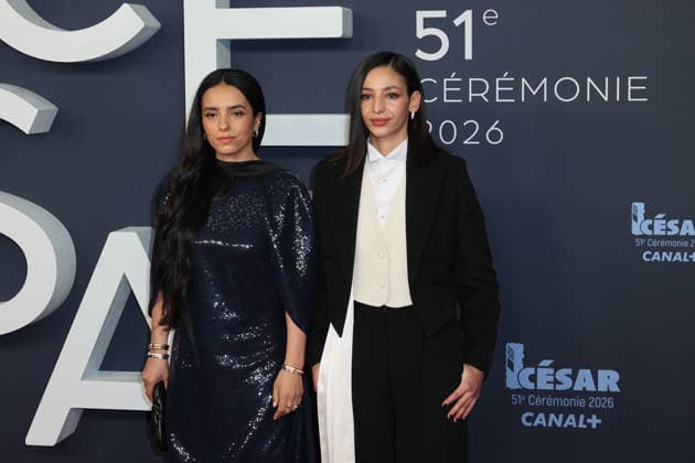 Arrivees sur le tapis rouge pour la 51eme ceremonie des CESAR a lOlympia Red carpet arrivals for the 51st CESAR Awards ceremony at Olympia Hall 453480 2026 02 26 Herzi, Hafsia Melliti, Nadia  Copyright: xSebastienxFremontx xStarfacex STAR_453480_205