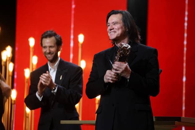 La 51ème cérémonie des CESAR sur scène, à lOlympia 51st CESAR Awards ceremony takes place on Olympia Hall the stage 453479 2026 02 27 PARIS France Carrey, Jim Lavernhe, Benjamin  Copyright: xRomualdxMeigneuxx xStarfacex STAR_453479_062