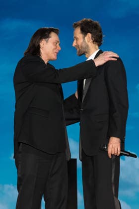 La 51ème cérémonie des CESAR sur scène, à lOlympia 51st CESAR Awards ceremony takes place on Olympia Hall the stage 453479 2026 02 27 PARIS France Carrey, Jim Lavernhe, Benjamin  Copyright: xRomualdxMeigneuxx xStarfacex STAR_453479_085