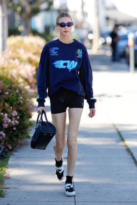 Whitney Port seen out running errands in a pair of shorts showcasing her slim figure and stick skinny legs Featuring: Whitney Port Where: Los Angeles, California, United States When: 26 Feb 2026 Credit: Rachpoot INSTARimages EDITORIAL USE ONLY. NOT FOR USE BY NEWSPAPERS BASED IN THE UK. Copyright: xx instar55509605