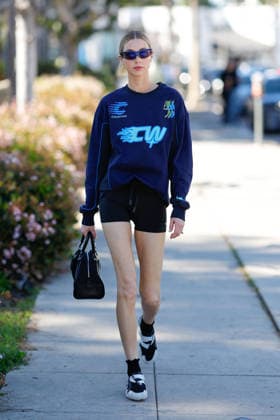 Whitney Port seen out running errands in a pair of shorts showcasing her slim figure and stick skinny legs Featuring: Whitney Port Where: Los Angeles, California, United States When: 26 Feb 2026 Credit: Rachpoot INSTARimages EDITORIAL USE ONLY. NOT FOR USE BY NEWSPAPERS BASED IN THE UK. Copyright: xx instar55509606