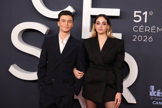 51st Cesar Ceremony - Arrivals JD 2 Malik Frikah and Souheila Yacoub arrives at the 51st Cesar Film Awards held at l Olympia on February 26, 2026, in Paris, France. Photo by Jerome Domine ABACAPRESS.COM Paris France  Copyright: xDominexJerome ABACAx
