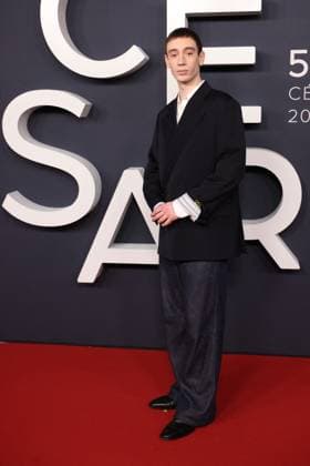 51st Cesar Ceremony - Arrivals JD 2 Théodore Pellerin arrives at the 51st Cesar Film Awards held at l Olympia on February 26, 2026, in Paris, France. Photo by Jerome Domine ABACAPRESS.COM Paris France  Copyright: xDominexJerome ABACAx