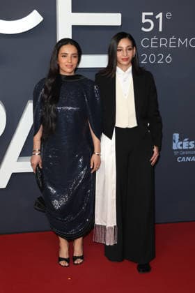 51e CeÌreÌmonie des CeÌsar - arriveÌes Hafsia Herzi et Nadia Melliti 51e CeÌreÌmonie des CeÌsar - photocall des arriveÌes Cesar 20126 Ã l Olympia Ã Paris, le 26 fÃ vrier 2026.  Copyright: xFabricexChasseryx
