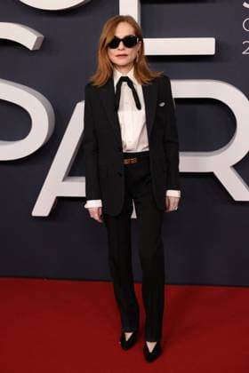 51st Cesar Ceremony - Arrivals JD 2 Isabelle Huppert arrives at the 51st Cesar Film Awards held at l Olympia on February 26, 2026, in Paris, France. Photo by Jerome Domine ABACAPRESS.COM Paris France  Copyright: xDominexJerome ABACAx