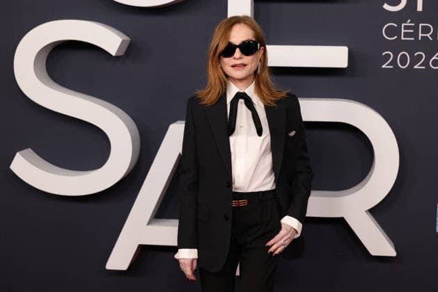 51st Cesar Ceremony - Arrivals JD 2 Isabelle Huppert arrives at the 51st Cesar Film Awards held at l Olympia on February 26, 2026, in Paris, France. Photo by Jerome Domine ABACAPRESS.COM Paris France  Copyright: xDominexJerome ABACAx