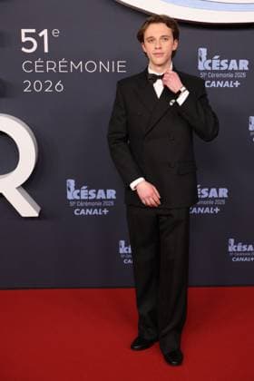 51st Cesar Ceremony - Arrivals JD 2 Benjamin Voisin arrives at the 51st Cesar Film Awards held at l Olympia on February 26, 2026, in Paris, France. Photo by Jerome Domine ABACAPRESS.COM Paris France  Copyright: xDominexJerome ABACAx