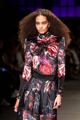Roberto Cavalli fashion show during the Milan Fashion Week - Womenswear Fall Winter 2026 2027 in Milan, Italy, on 24 February 2026. A model walks the runway at Roberto Cavalli fashion show during the Milan Fashion Week - Womenswear Fall Winter 2026 2027 in Milan, Italy, on 24 February 2026., Credit:Stefano Costantino TTL Avalon Italy, Milan  Copyright: xStefanoxCostantinoxTTLx xAvalonx 1078565272