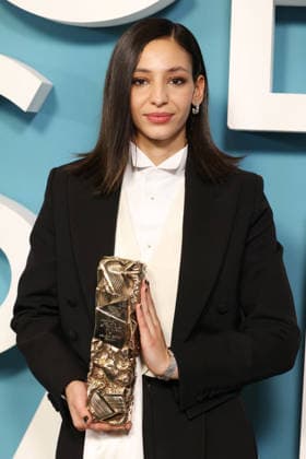 51st Cesar Ceremony Press Room Nadia Melliti poses with the Rising Star Cesar Award during the 51st Cesar Film Awards held at l Olympia on February 26, 2026, in Paris, France. Photo by Jerome Domine ABACAPRESS.COM Paris France  Copyright: xDominexJerome ABACAx