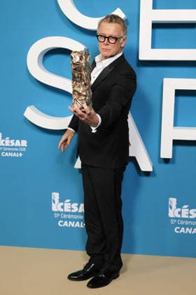 51st Cesar Ceremony Press Room Franck Dubosc poses with the Best Original Screenplay Award during the 51st Cesar Film Awards held at l Olympia on February 26, 2026, in Paris, France. Photo by Jerome Domine ABACAPRESS.COM Paris France  Copyright: xDominexJerome ABACAx