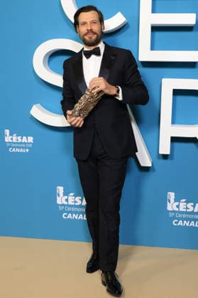 51st Cesar Ceremony Press Room Laurent Lafitte poses with the Best Actor Cesar Award during the 51st Cesar Film Awards held at l Olympia on February 26, 2026, in Paris, France. Photo by Jerome Domine ABACAPRESS.COM Paris France  Copyright: xDominexJerome ABACAx