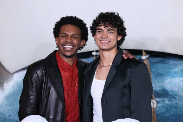Los Angeles Fan Screening Event Of Netflix s One Piece: Into The Grand Line Season 2 Camrus Johnson and Inaki Godoy at the Los Angeles Fan Screening Event Of Netflix s One Piece: Into The Grand Line Season 2 held at The United Theater on Broadway at STILE Downtown Los Angeles by Kasa on February 26, 2026 in Los Angeles, California, United States., Credit:Xavier Collin Avalon USA, Los Angeles  Copyright: xXavierxCollinx xAvalonx 1078607290